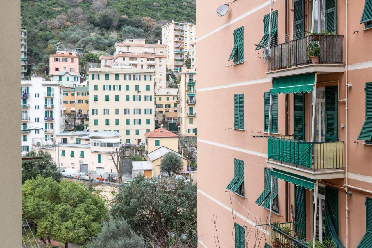Borgoratti Comfortable Apartment Genoa Luaran gambar